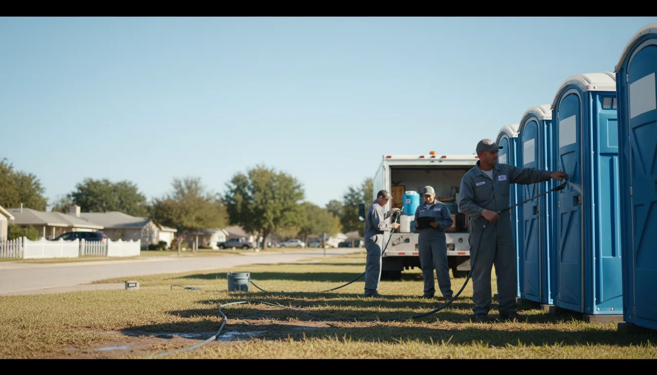 Long-Term Portable Toilet Rental in Santa Clara, UT near me
